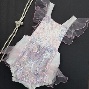Baby girl 18-24 months sparkling romper NEW!